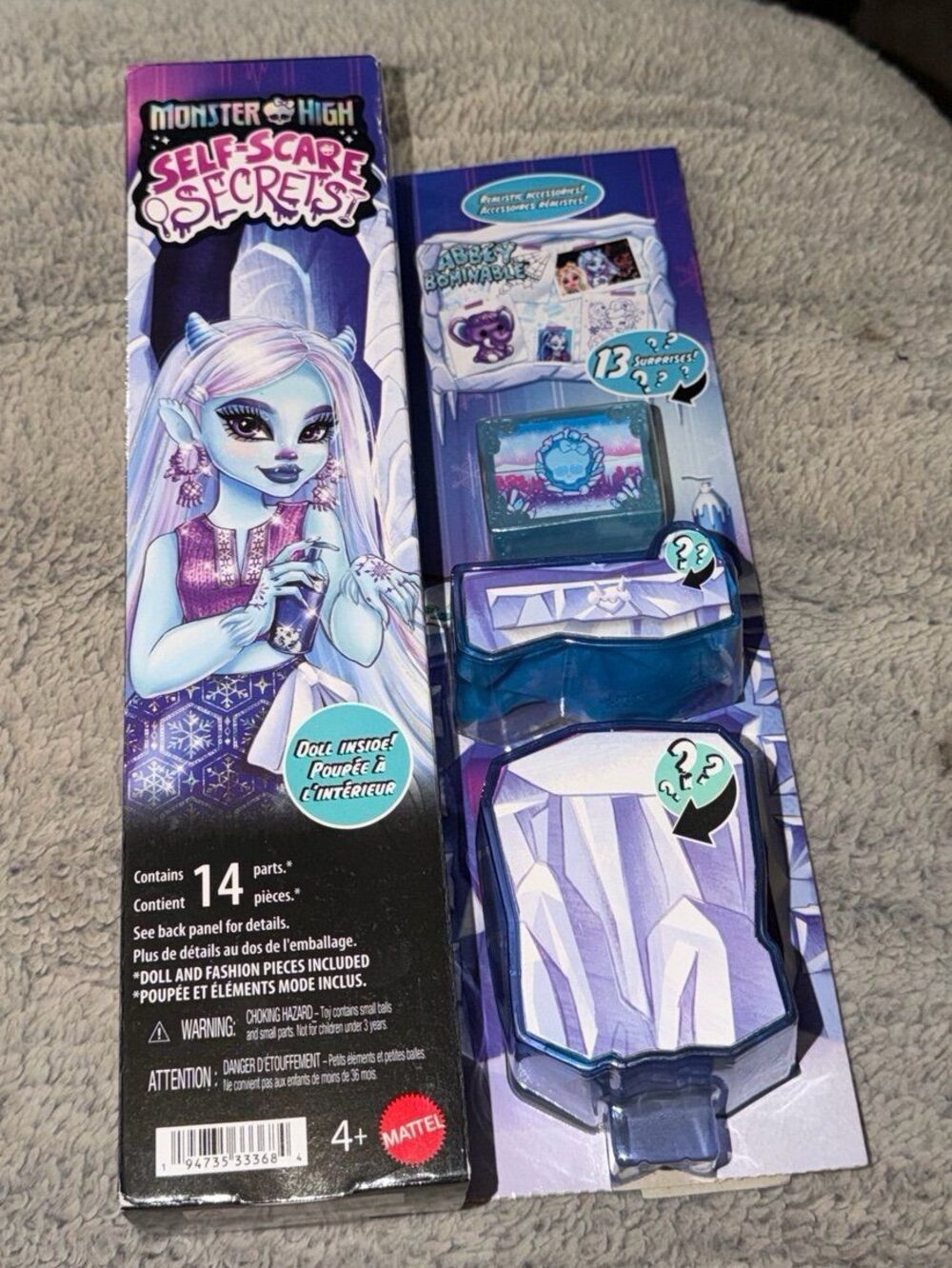 Monster High Self-Scare Secrets Abbey Bominable Doll